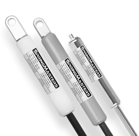 Dubbel werkende tandem gasveer